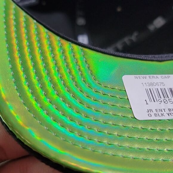 New Era X Star Wars Rogue One Death Trooper Darth Vader Hat Black Green Snapback - Picture 3 of 12